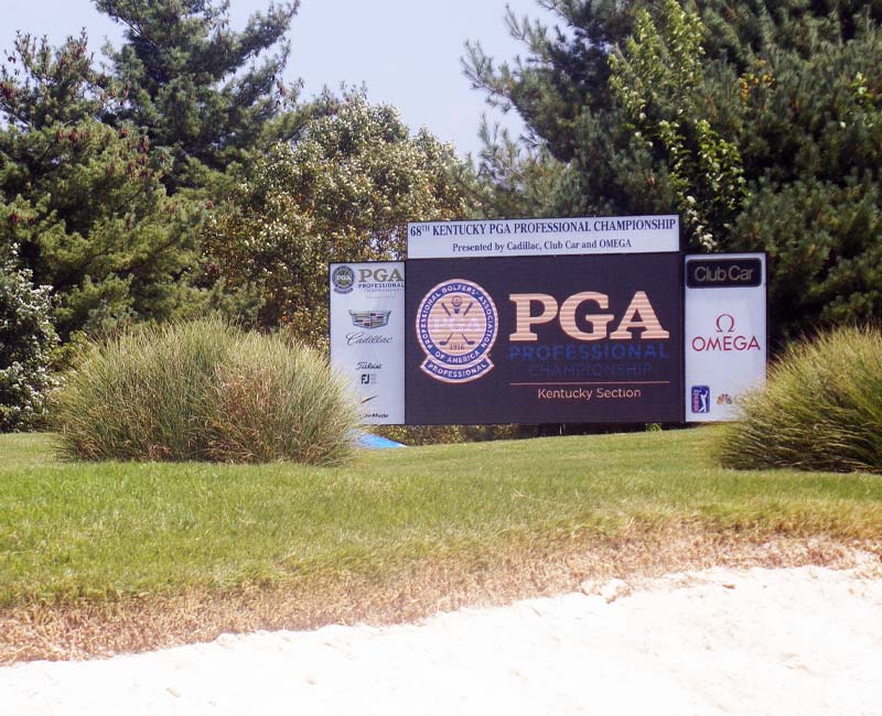 Kentucky PGA Professional Championship Golf Tournament - Outdoor LED Screen Rentals