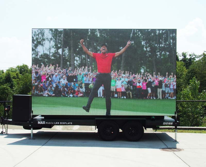 Golf events - Outdoor LED screen rentals