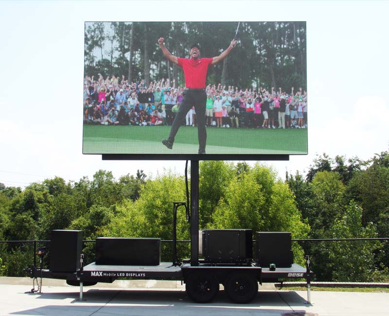 Golfing Championships - Outdoor LED screen rentals