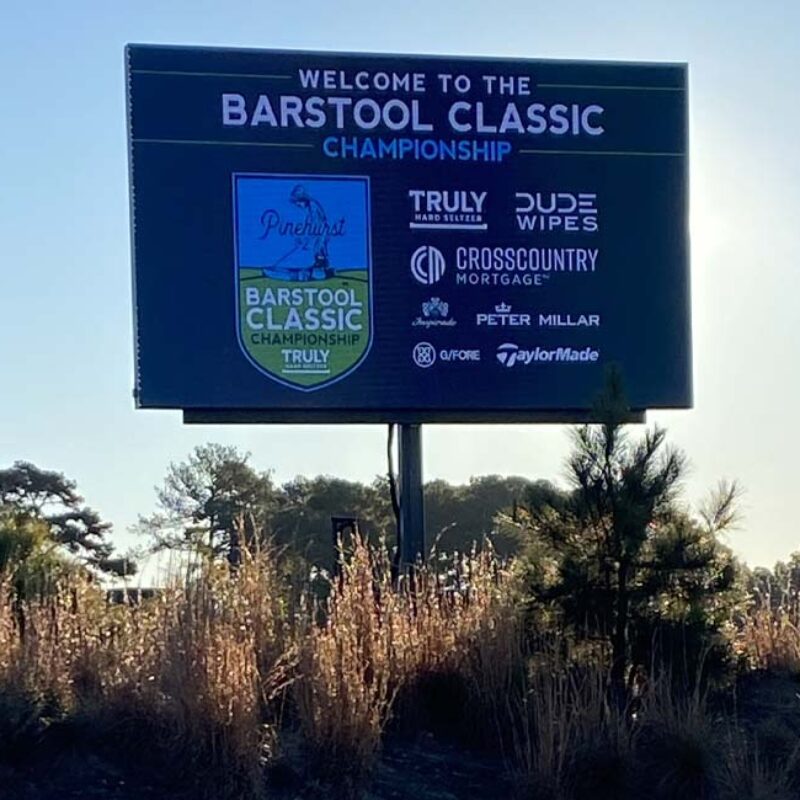 Barstool Classic Championship - Outdoor LED screen rental